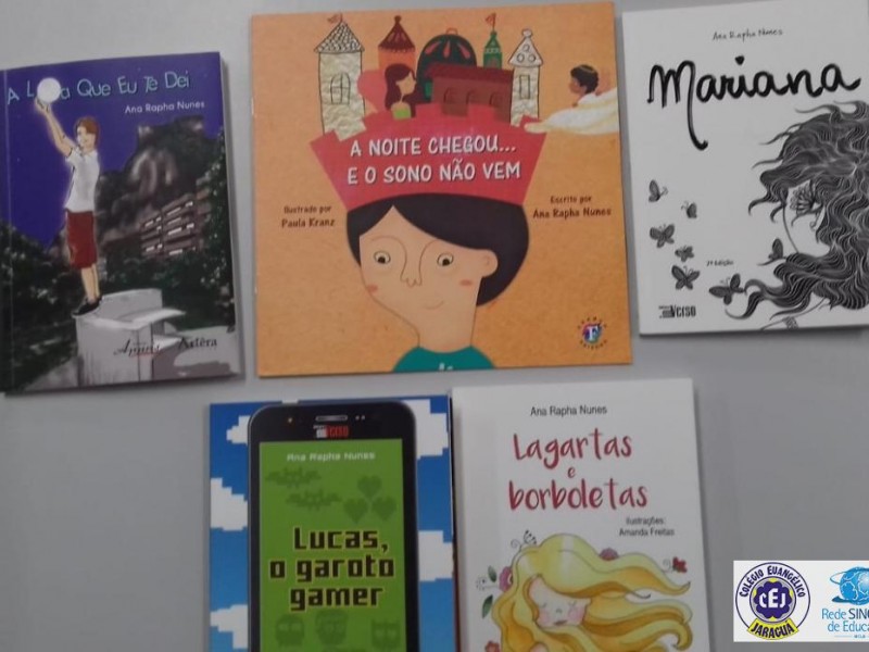 Visita de escritora!